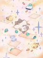 帕帕睡覺