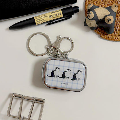 Mini Tin Keyring