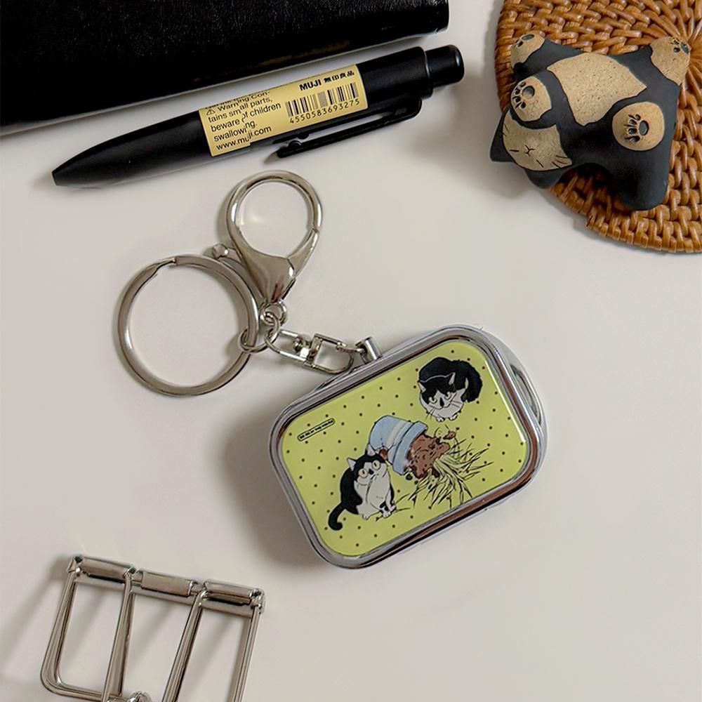 Mini Tin Keyring