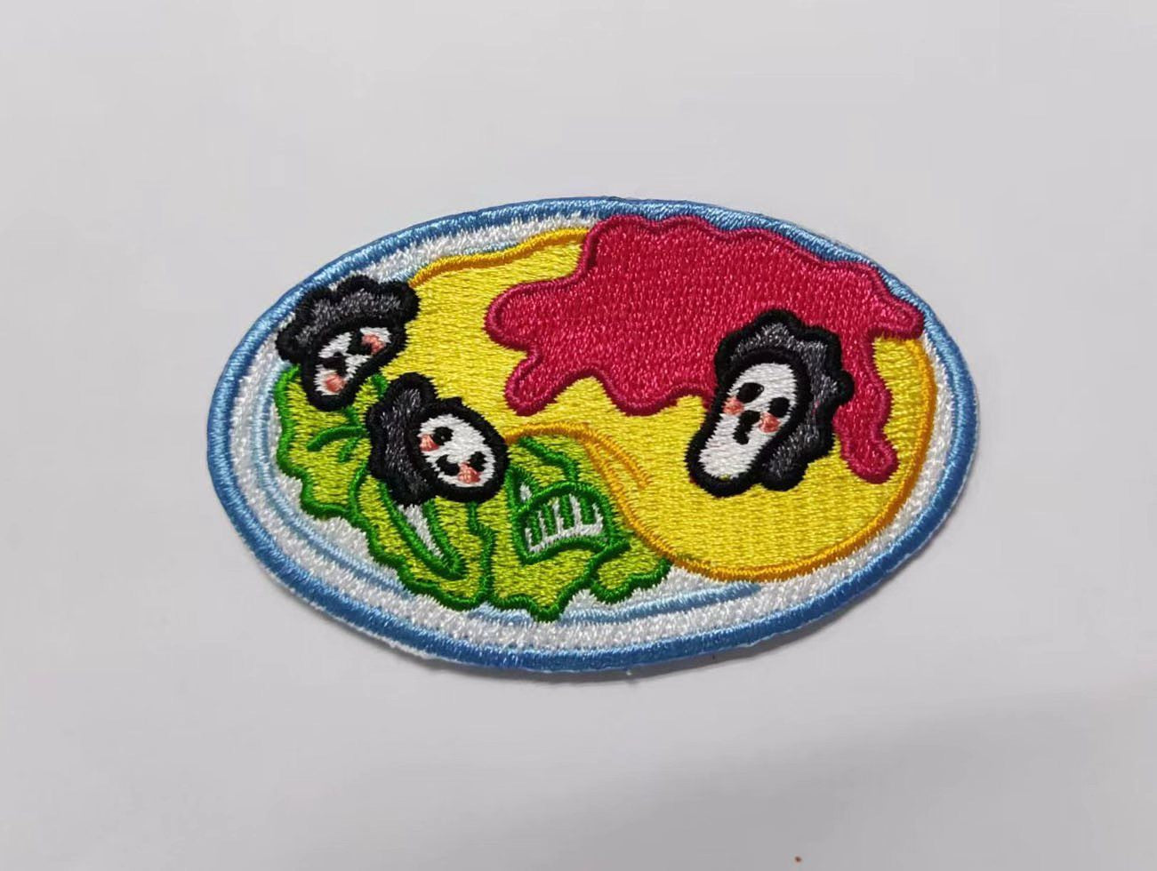 夜市刺繡徽章