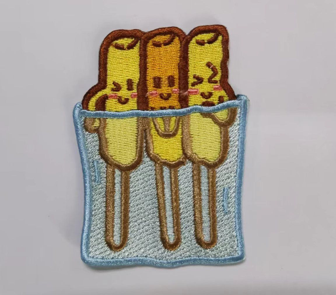 夜市刺繡徽章