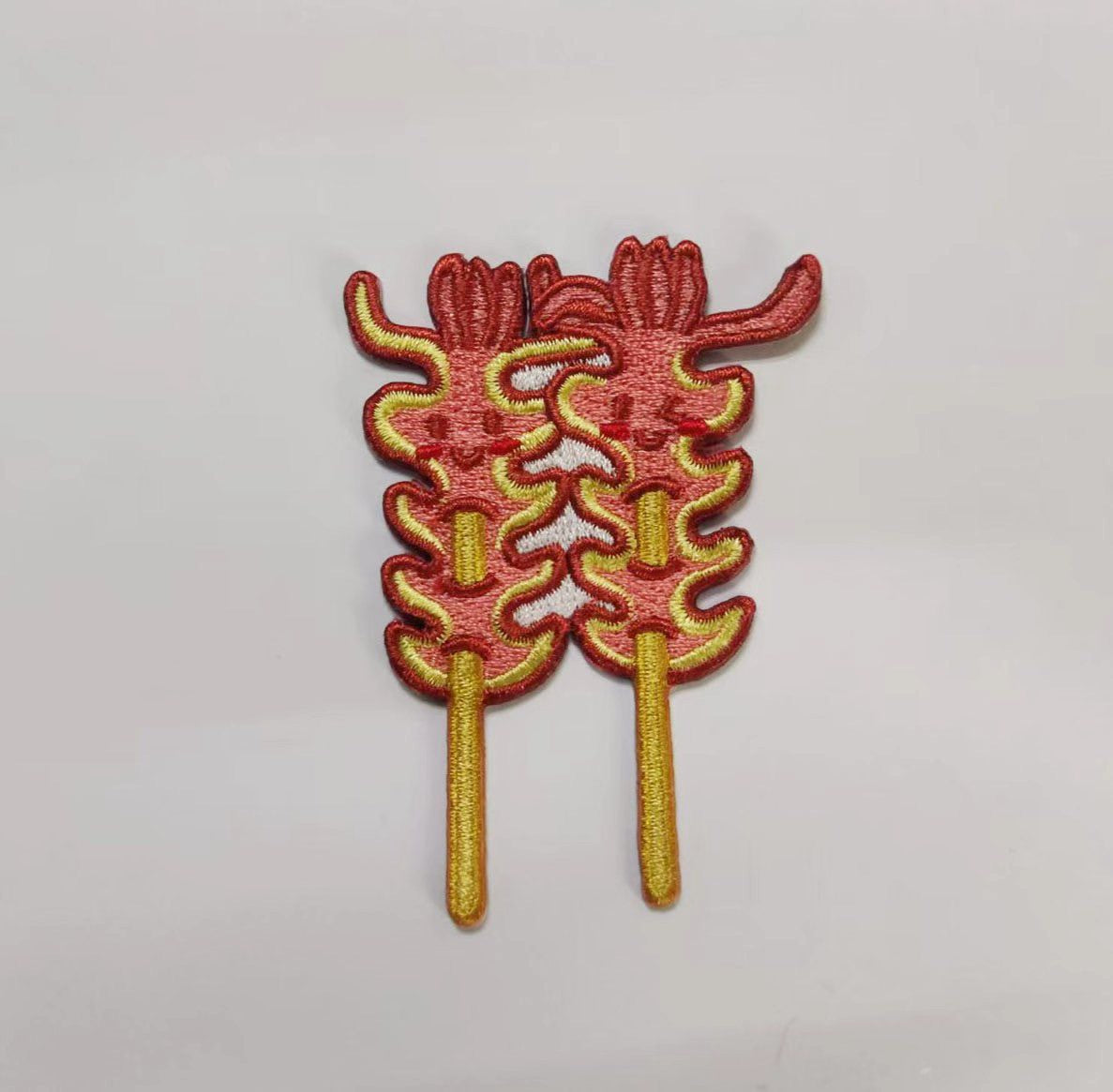 夜市刺繡徽章
