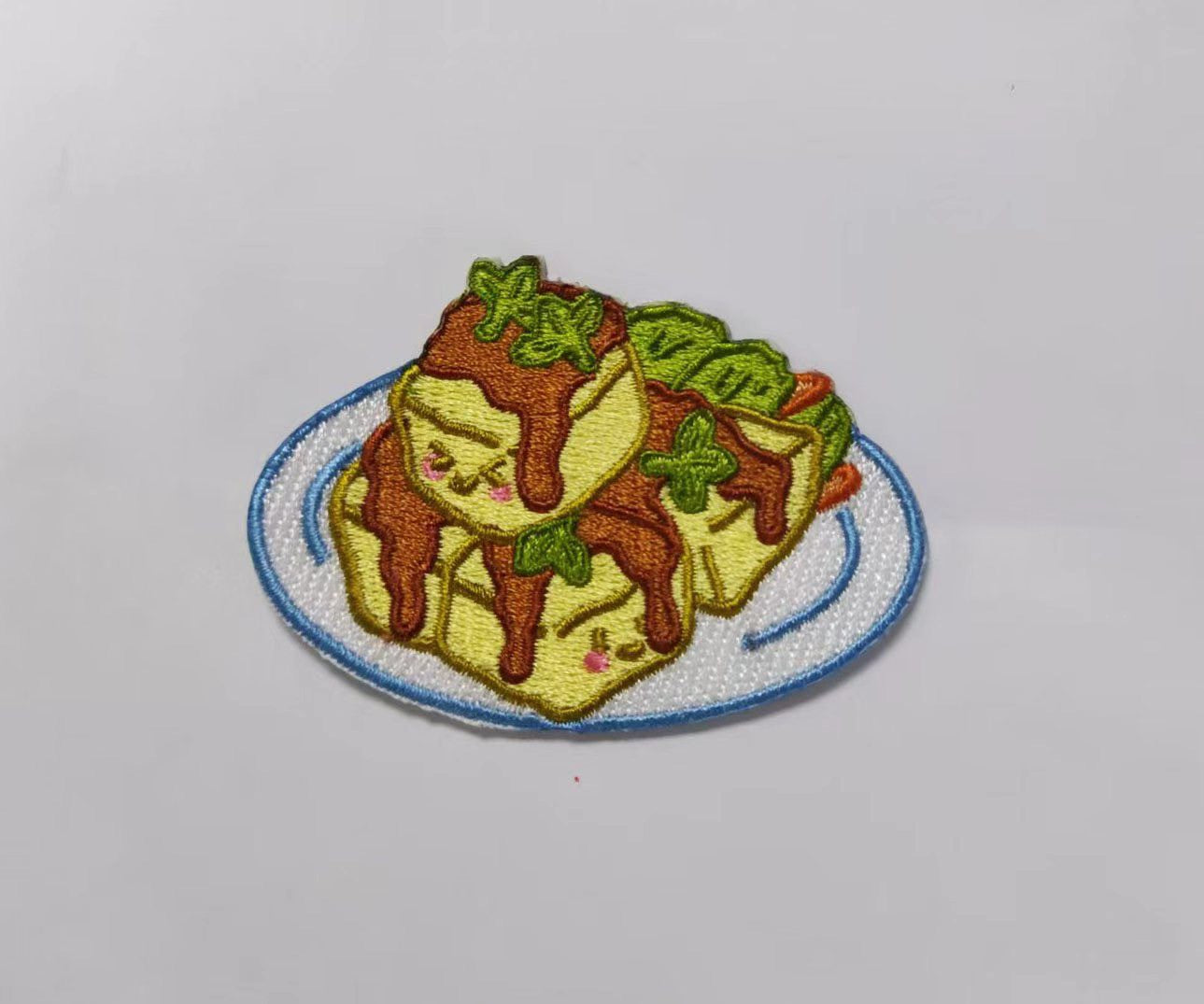 夜市刺繡徽章