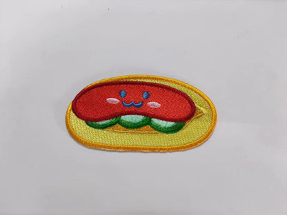 夜市刺繡徽章