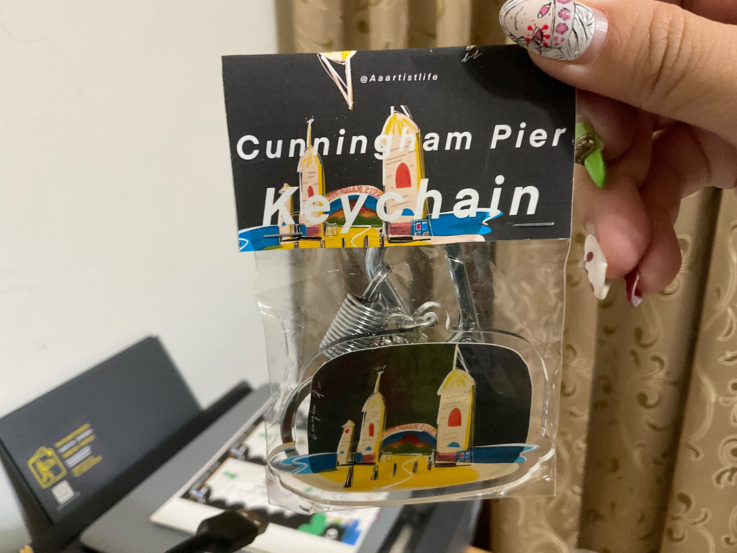 伸縮鑰匙圈
